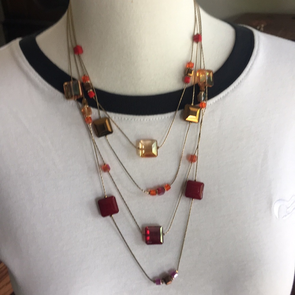 NWOT c.A.K.e. by Ali Khan gold chain. necklace.